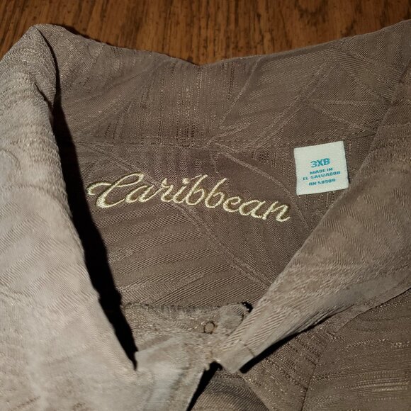 Set of 5 Caribbean Men's Button Down Short Sleeve Shirts- 3X - Picture 5 of 16